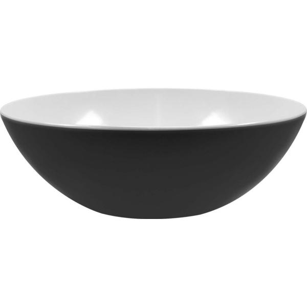 Zak! Designs Twotone Saladeschaal Ø 32 cm Zwart