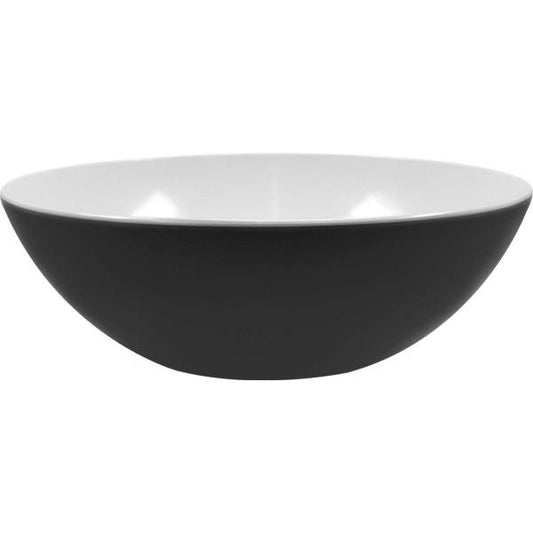 Zak! Designs Twotone Saladeschaal Ø 32 cm Zwart