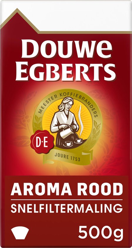 Douwe Egberts Aroma Rood Filterkoffie - 6 x 500 gram