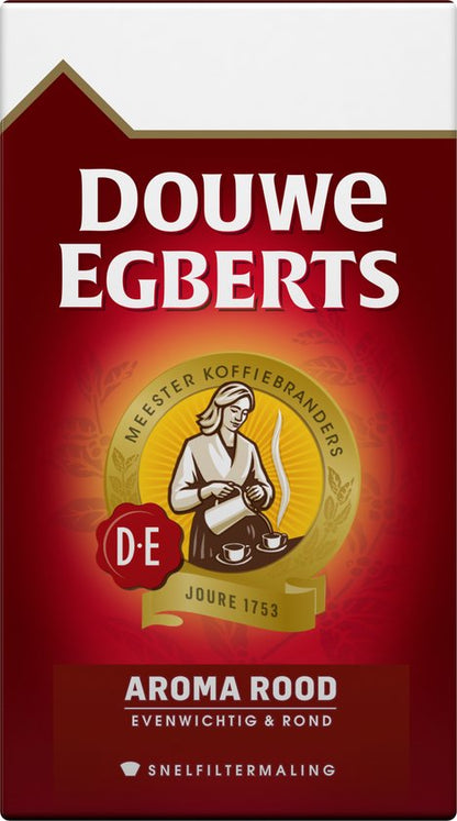 Douwe Egberts Aroma Rood Filterkoffie - 6 x 500 gram