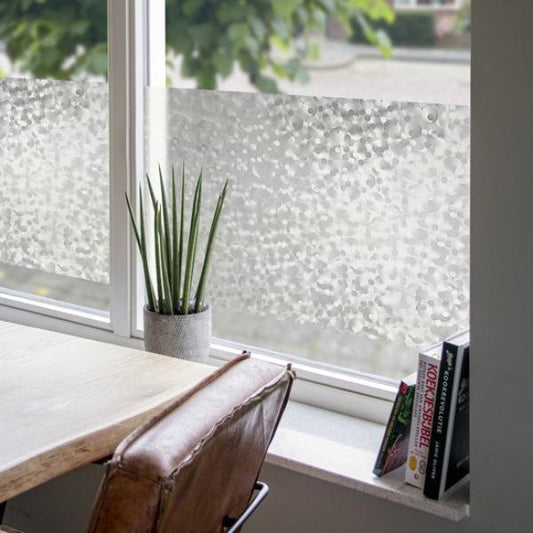 Raamfolie tegen inkijk Parel 45x200cm Zelfklevend DC-fix