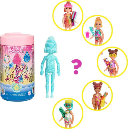 Barbie Chelsea Color Reveal Wave 3 Sand and Sun Series Barbiepop