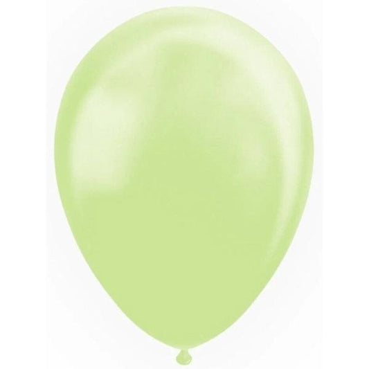 100 Chrome ballonnen groen